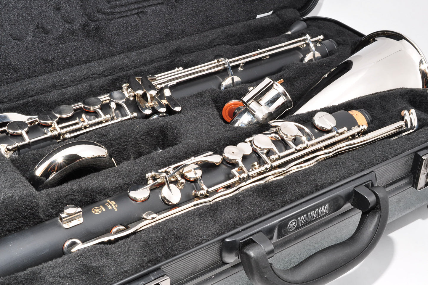 Yamaha YCL-221II Bass Clarinet Low Eb w/Case Made In Japan Used From Japan #052250