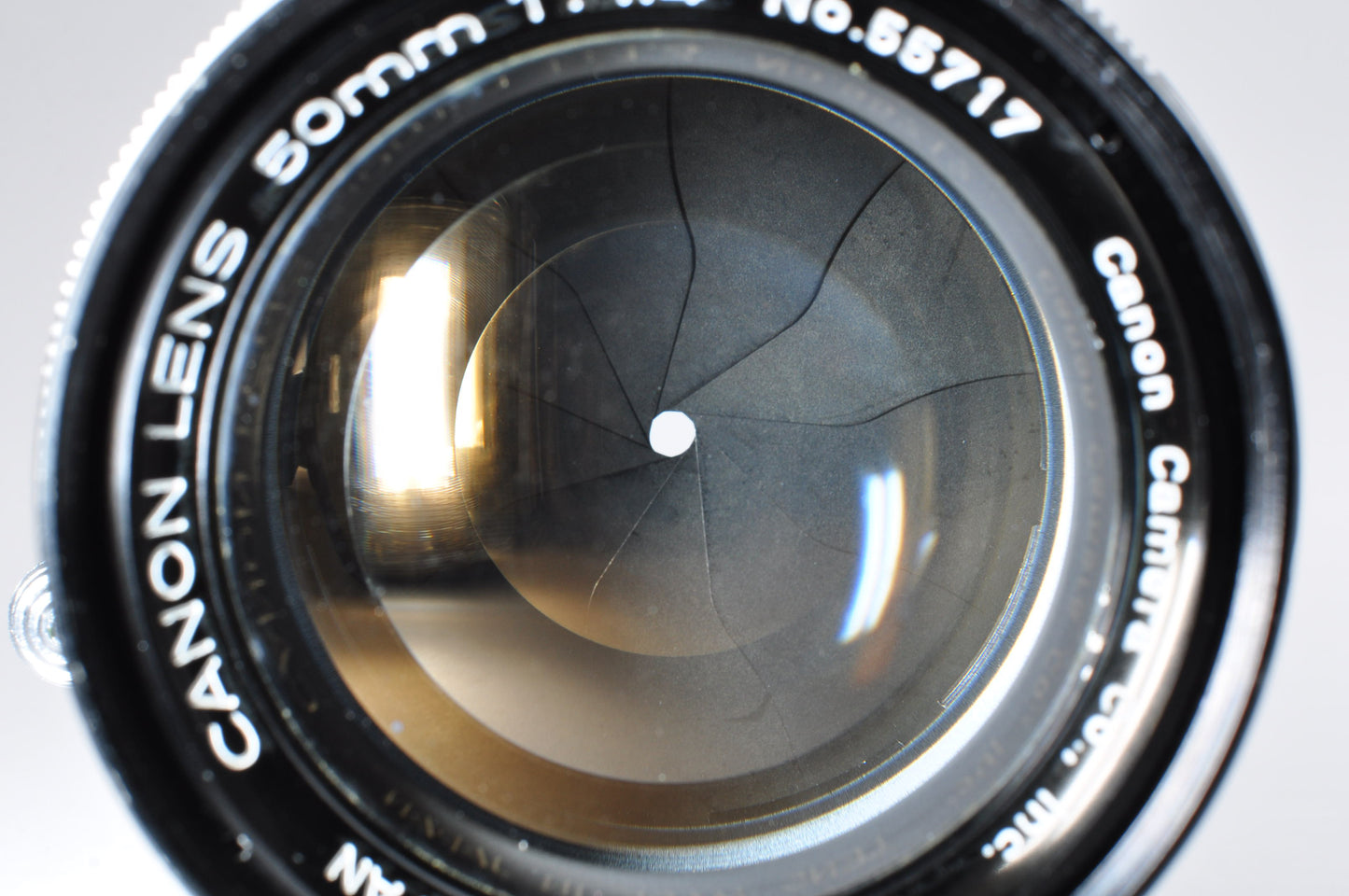 Canon Model 7 Maintained Meter Works Film Camera 50mm f1.4 Lens L39 LTM From Japan #835770