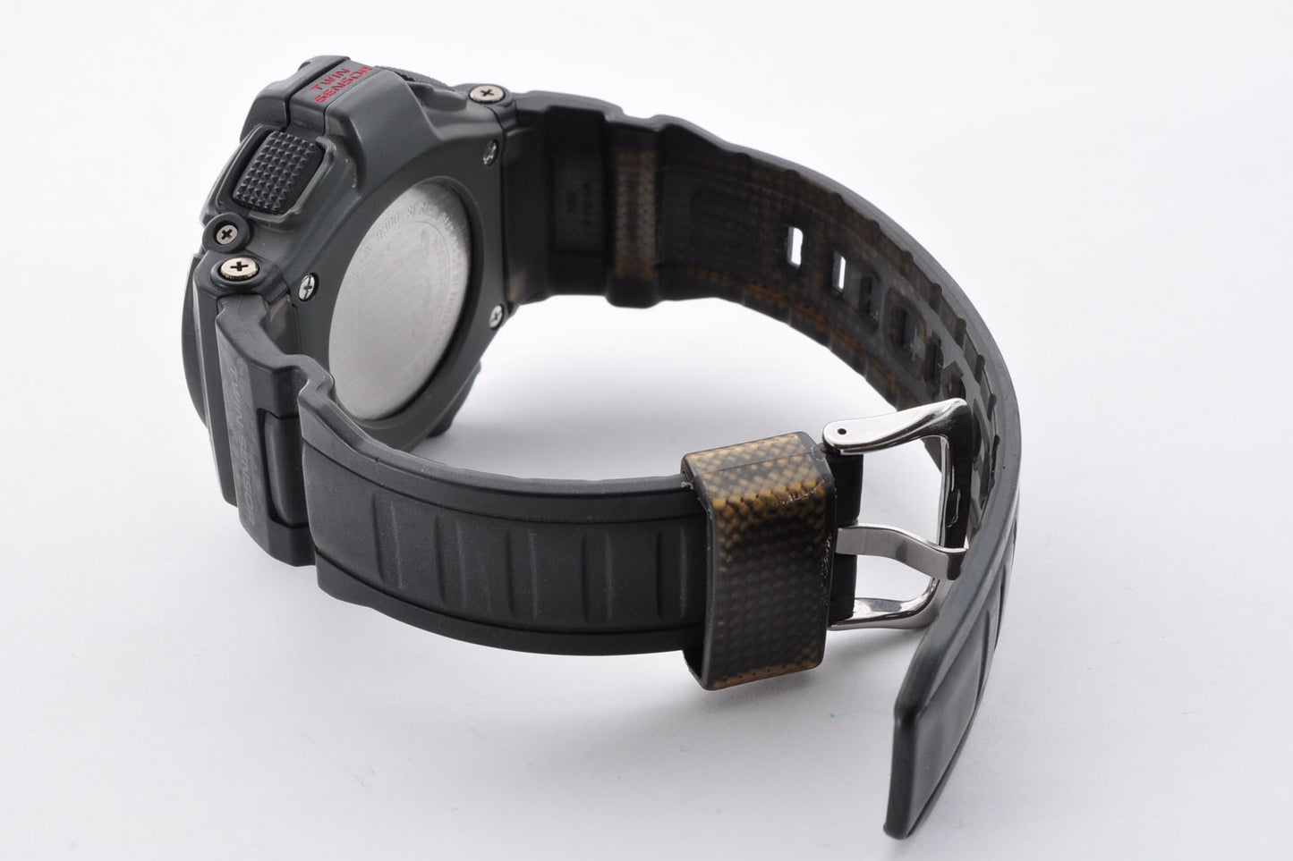 Casio G Shock GW-9300-1JF MUDMAN Black Wave ToughSolar Carbon Watch 3260 Used From Japan
