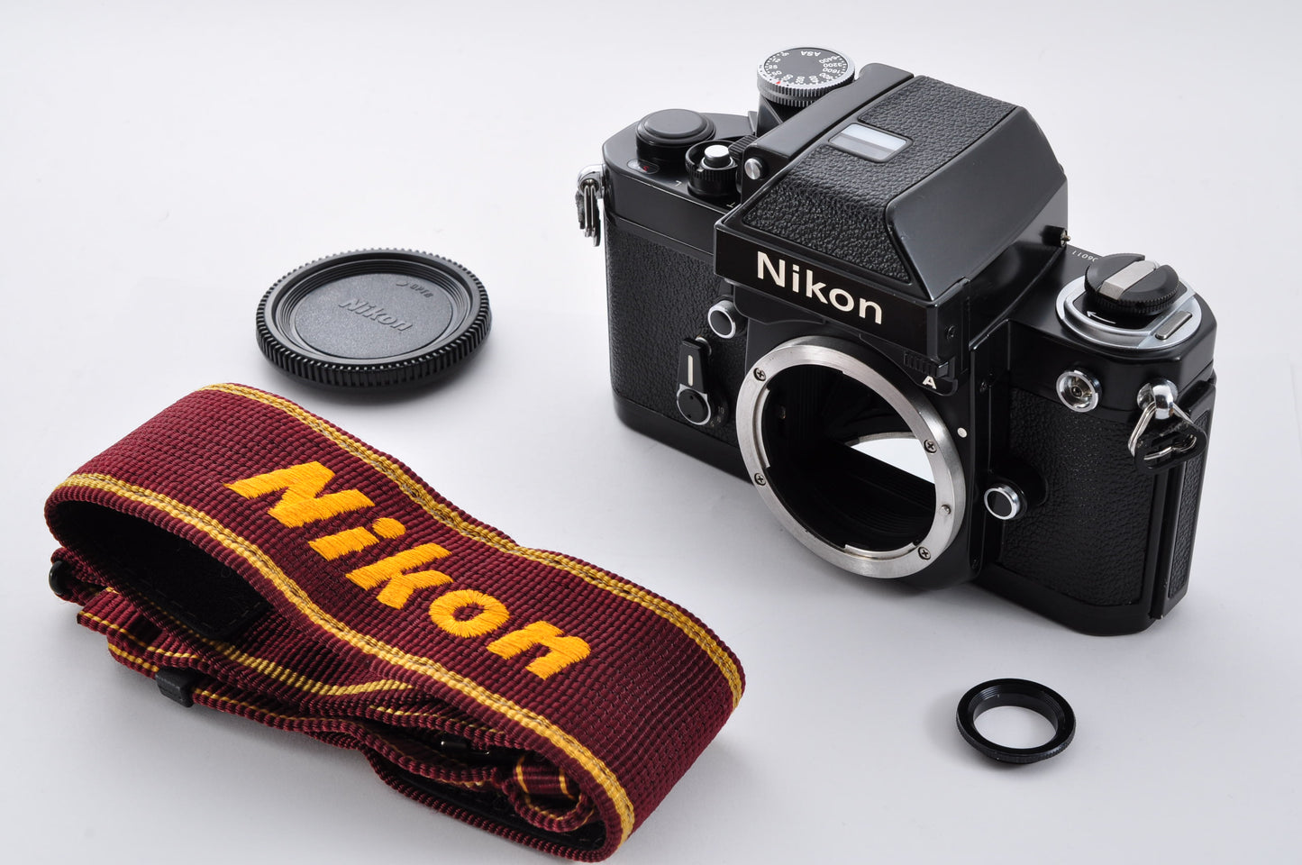 Nikon F2 Photomic A Black Maintained Meter Works DP-11 SLR Film Camera From Japan #7906011