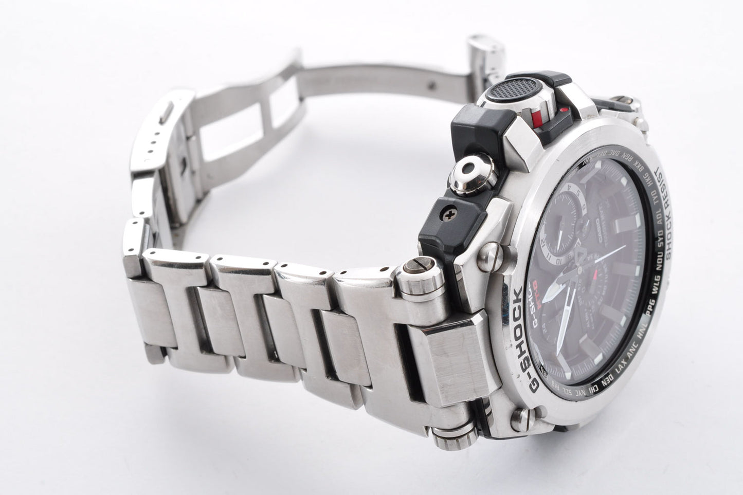 CASIO G-SHOCK MT-G MTG-S1000D-1AJF Black dial 45mm Radio Wave Solar 5369 Used From Japan