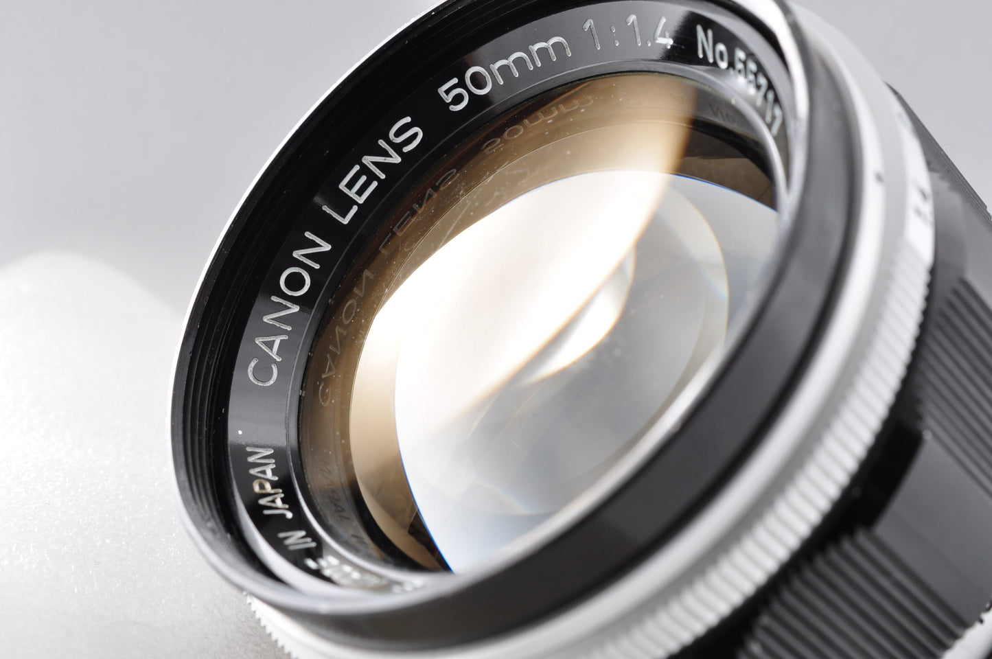 Canon Model 7 Maintained Meter Works Film Camera 50mm f1.4 Lens L39 LTM From Japan #835770