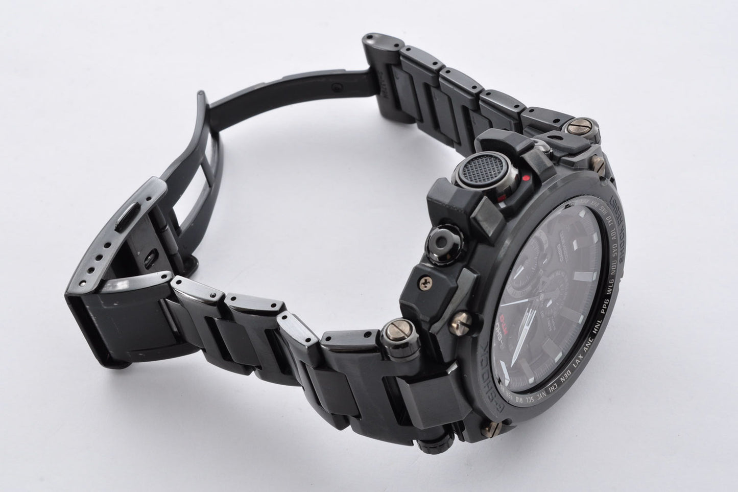 CASIO G-Shock MTG-S1000BD Radio Solar Men's Watch Black 5369 Used From Japan