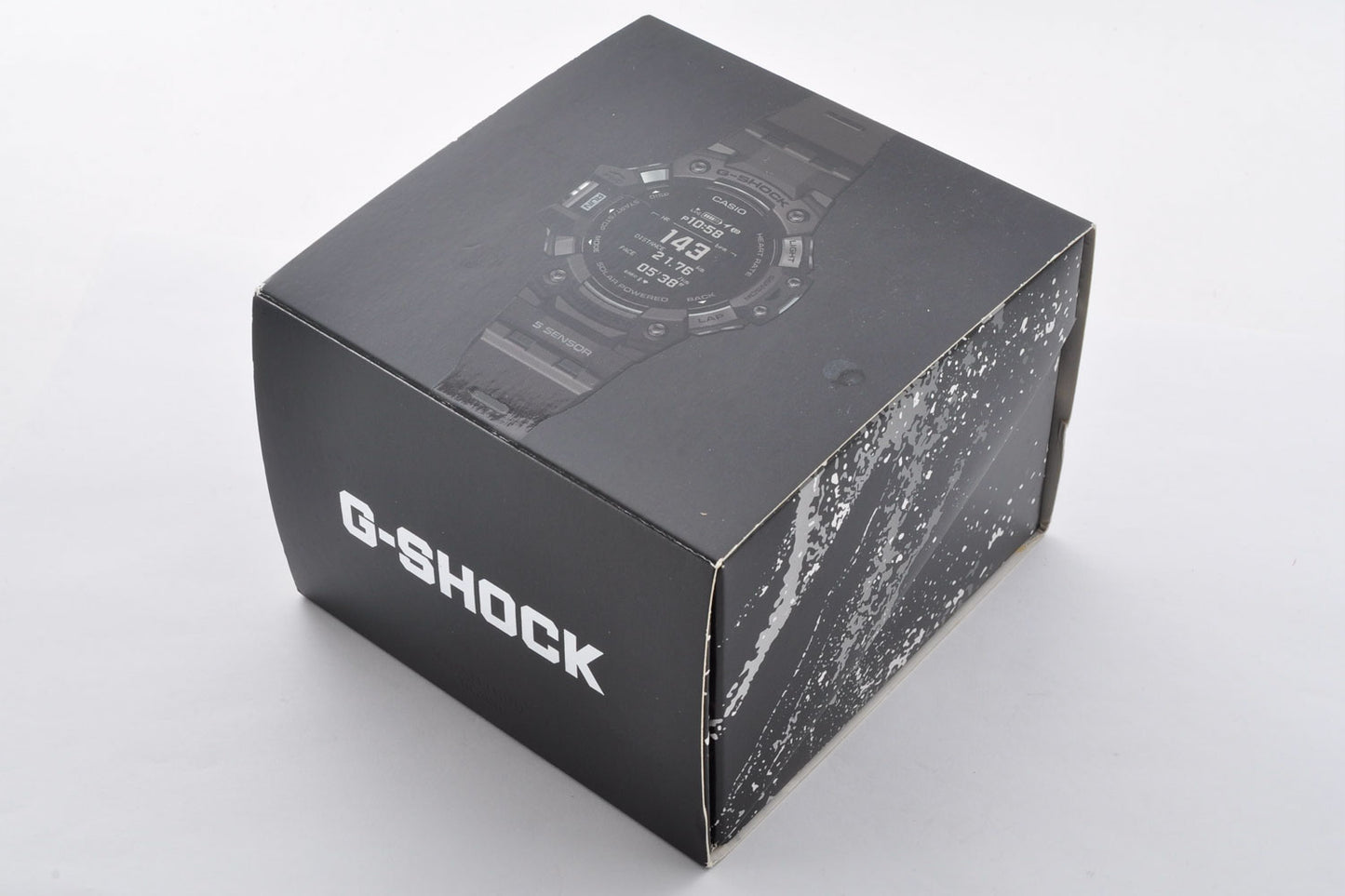 Casio G-SHOCK GBD-H1000-1JR Black Resin w/Case Cable 3475 Used From Japan