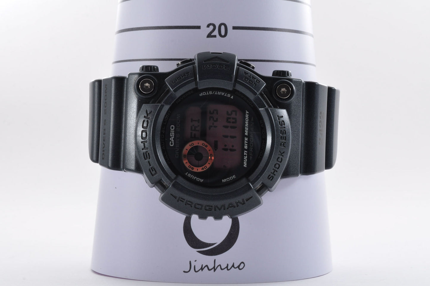 CASIO G-SHOCK GW-200MS-1JF FROGMAN Men In Rusty Black Tough Solar 2422 Used From Japan