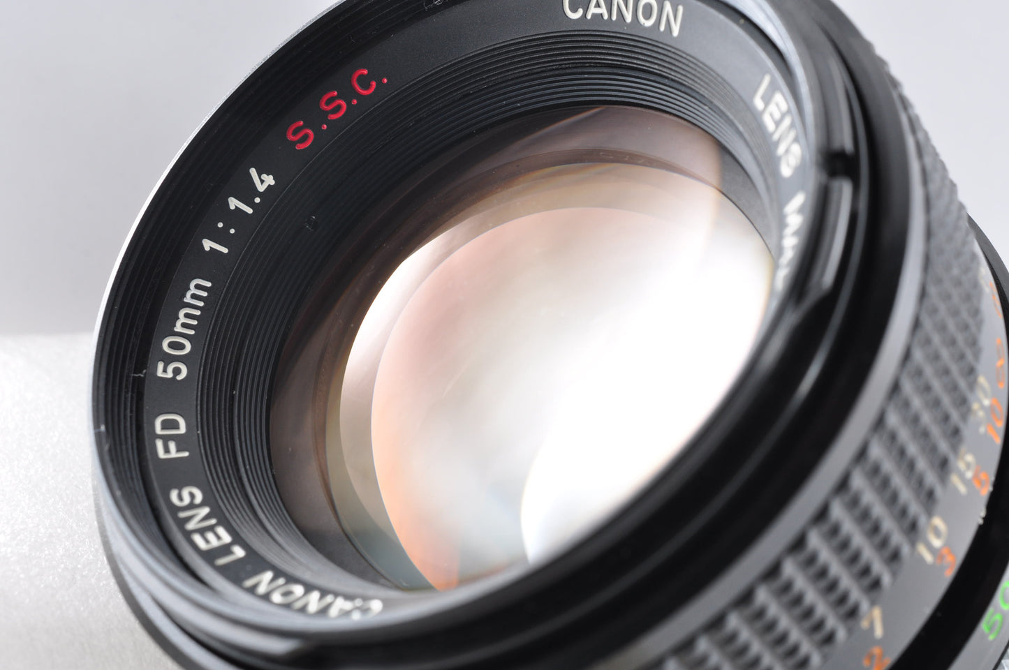 Canon F-1 Late model Maintained SLR 35mm Film Camera FD 50mm f/1.4 SSC "〇" From Japan #584659