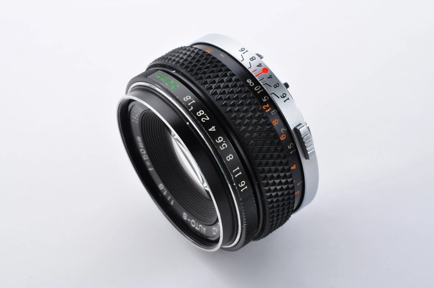 Olympus OM-1 Black 35mm SLR Film Camera F.ZUIKO AUTO-S 50mm F1.8 Near mint From Japan #804370