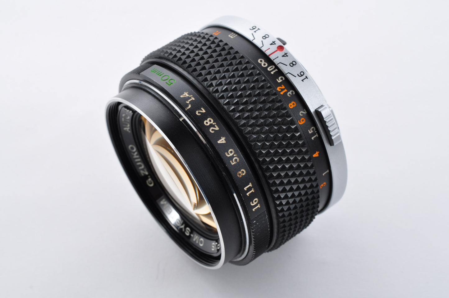 OLYMPUS OM-1 Silver Maintained 35mm SLR G.ZUIKO AUTO-S 50mm F1.4 From Japan #343180