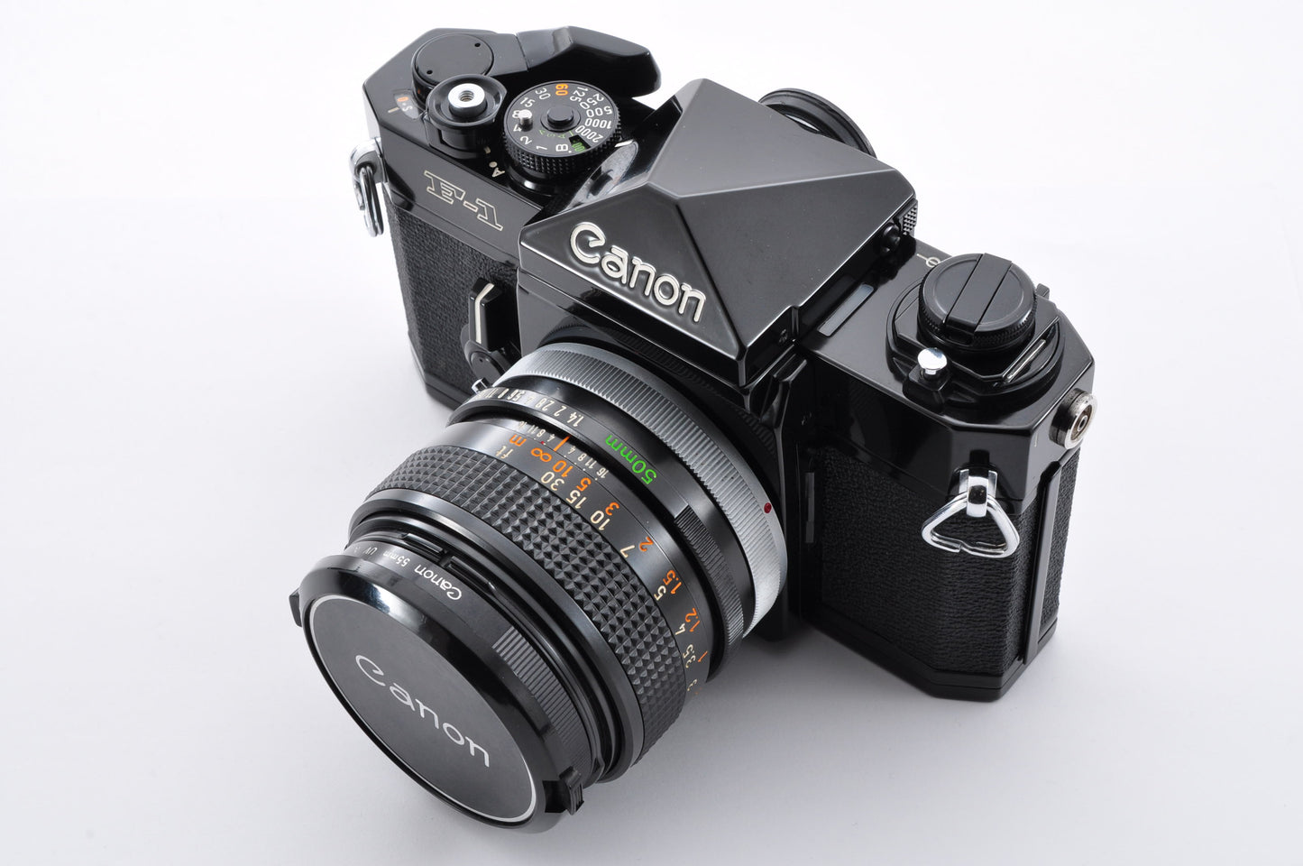 Canon F-1 Late model Maintained SLR 35mm Film Camera FD 50mm f/1.4 SSC "〇" From Japan #584659