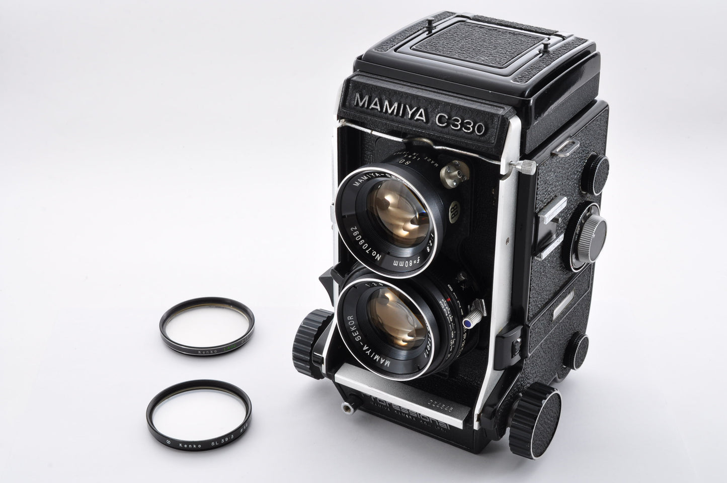 Mamiya C330 Pro Sekor 80mm f/2.8 Blue Dot Maintained TLR Camera From Japan #D24348
