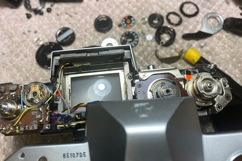 Pentax KM Maintained 35mm SLR Film Camera SMC PENTAX-M 50mm f2 Lens From Japan #8273974