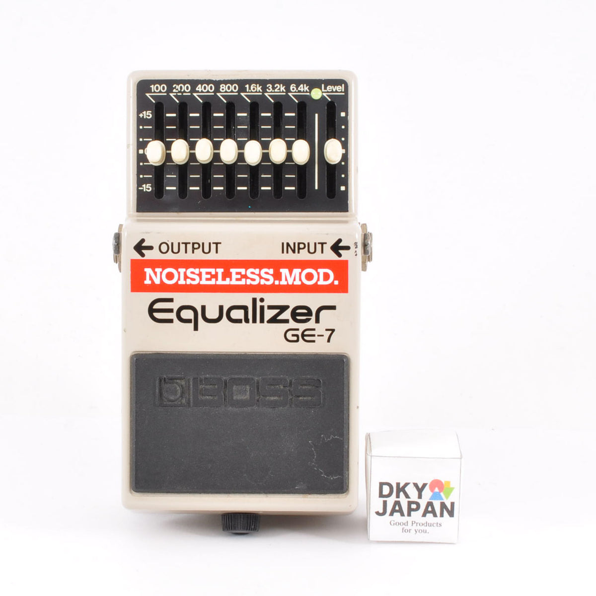 Boss GE-7 Modified Noiseless Equalizer Made in Japan 1988 Guitar Effects Pedal Used From Japan #B952872