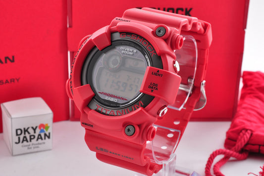 CASIO G-SHOCK GW-8230NT-4JR Frogman 30th Anniversary Red 3521 Watch Used From Japan
