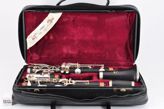 Yamaha YCL-650 Clarinet Made In Japan w/Hardcase Mouthpiece Carrybag Used From Japan #021686