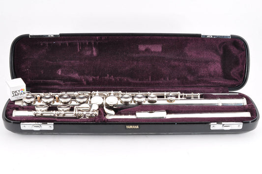 Yamaha YFL-311II Flute Silver Made in Japan w/Hardcase Used From Japan #344367