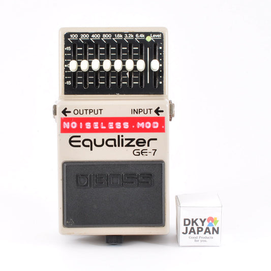 BOSS GE-7 Mod Noiseless Modify PSA.OK Guitar Pedal Made In Taiwan 1993 Used From Japan #AE61616