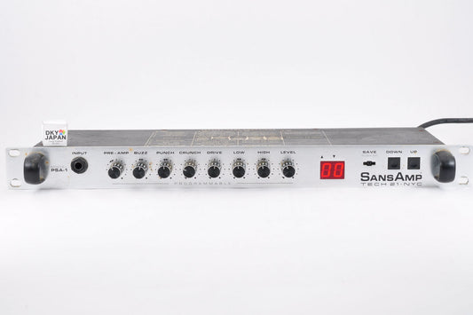 Tech21 NYC PSA-1 SansAmp Model Preamp 1U Rackmount Made In U.S.A. Tested Used From Japan #82279