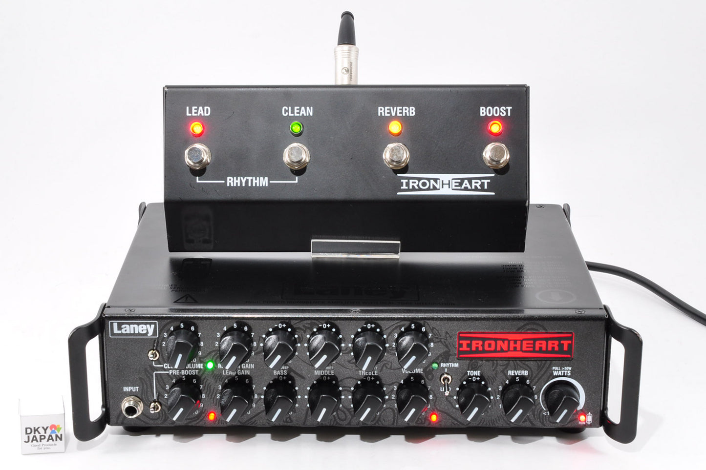 Laney IRT-SLS Ironheart Watt Tube Pre Guitar Amplifer Head w/Footswitch Used From Japan