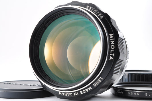 Minolta MC ROKKOR-PG 58mm F1.2 Maintained Standard Prime MF Lens From Japan #2510154
