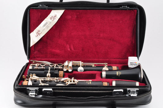Yamaha YCL-350 Clarinet Bb Made In Japan w/Case Carry Bag Used From Japan #025110