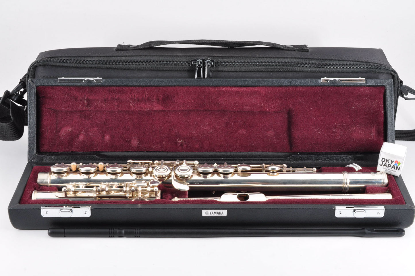 Yamaha YFL-312 Flute Silver Made In Indonesia w/Hardcase Used From Japan #77817