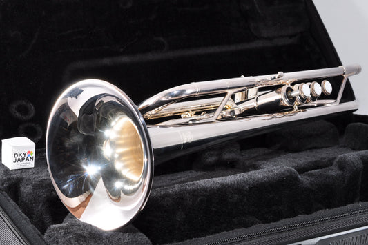 Yamaha YTR-3335S Trumpet Silver Bb w/Case Standard Series Used From Japan #47069