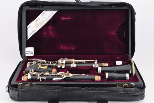Yamaha YCL-853IIV Custom SE Clarinet Made In Japan w/Case Mouthpiece Ligature Used From Japan #12538