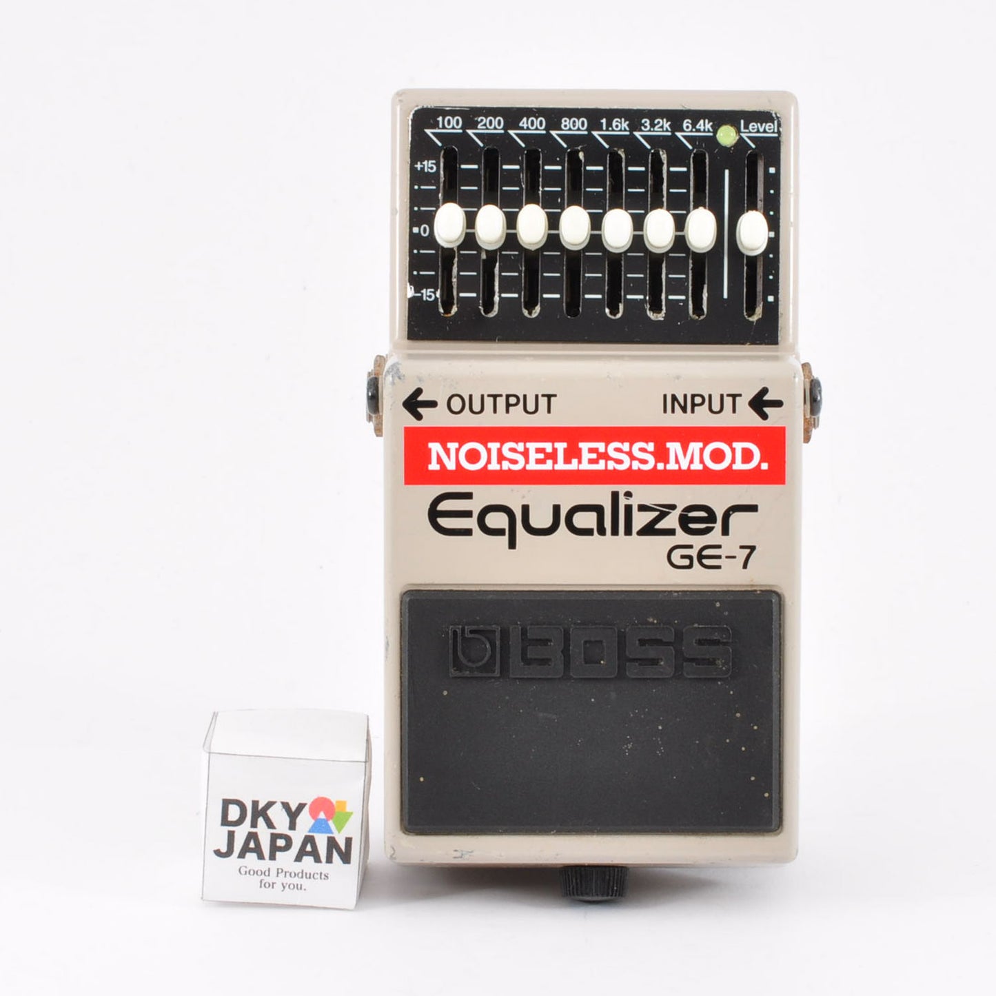 Boss GE-7 Modified Noiseless Equalizer PSA Made In Taiwan 1999 Effects Used From Japan #IM27542