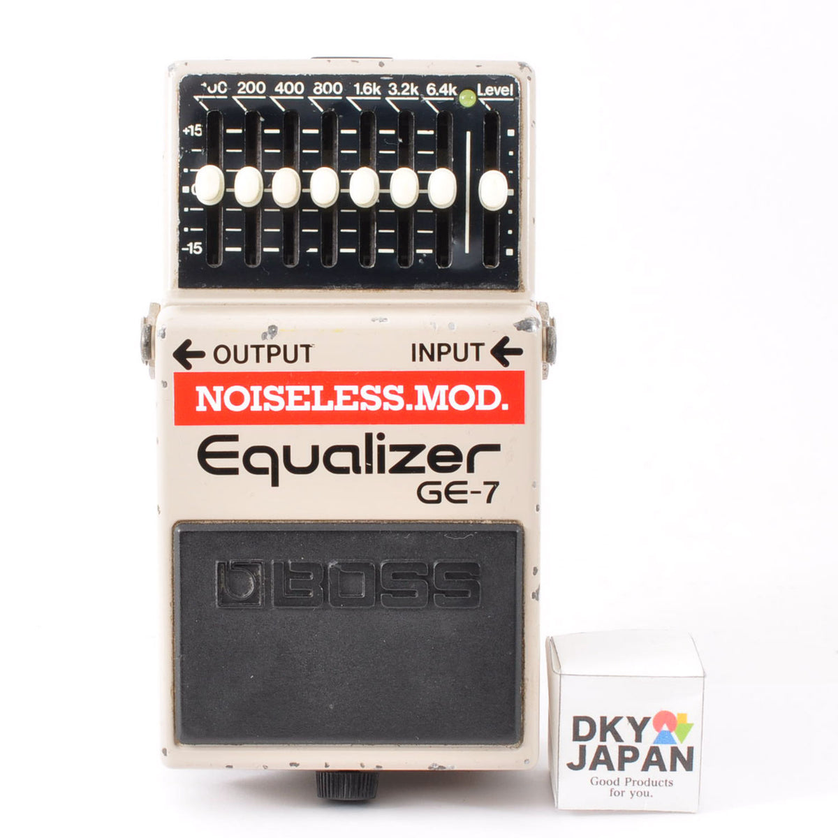 Boss GE-7 Modified Noiseless Equalizer Made in Japan 1986 Guitar Effects Pedal Used From Japan #727600