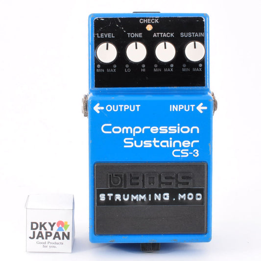 Boss CS-3 Modified Strumming.Mod Compression Sustainer Used From Japan #VP23271