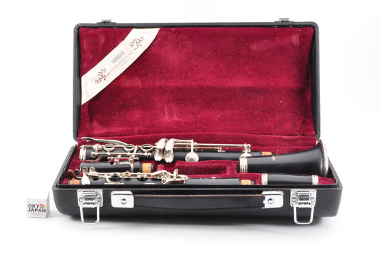 Yamaha YCL-250 Clarinet Bb w/Hardcase Mouthpiece Ligature Used From Japan #15532