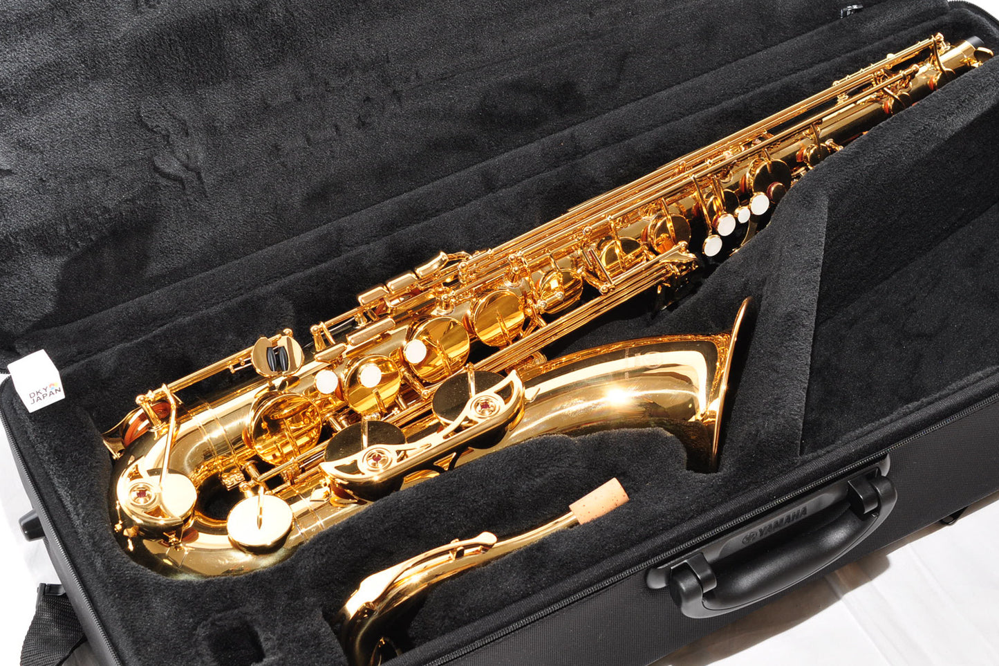 Yamaha YTS-380 Tenor Saxophone Key Bb w/Carrying Case Made In Indonesia Used From Japan #S23845