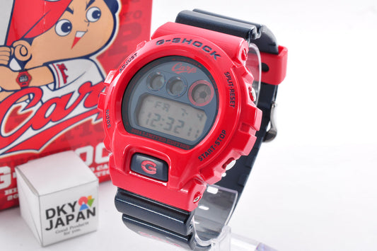 Casio G-Shock DW-6900FS Limited Edition 2014 Hiroshima Toyo Carp 3230 Used From Japan