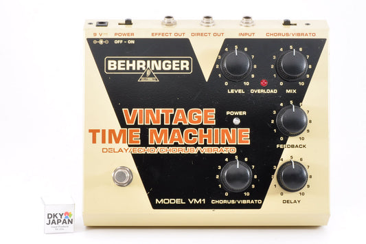 Behringer VM1 Vintage Time Machine Delay Echo Chorus Vibrato Used From Japan #1106