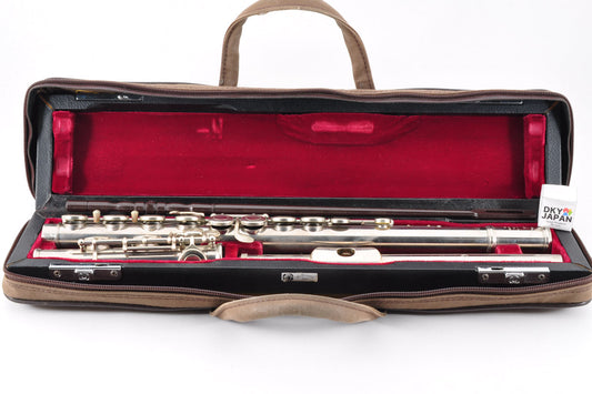 Muramatsu Flute M-85 Made In Japan Tokorozawa w/Case Used From Japan #Z7879