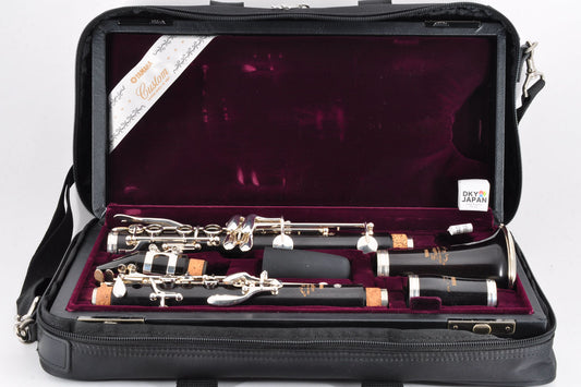 Yamaha YCL-853IIV Clarinet Custom SE Made In Japan w/Case Mouthpiece Used From Japan #13624