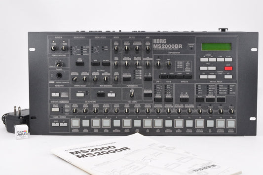 Korg MS2000BR Analog Modeling Synthesizer Vocoder Made In Japan Rack Mount Used From Japan #336