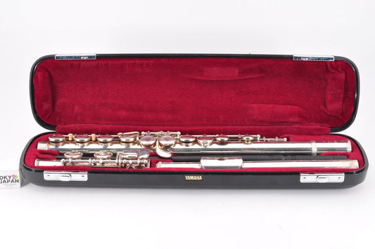 Yamaha YFL-311II Flute Silver Made in Japan w/Hardcase Used From Japan #377394