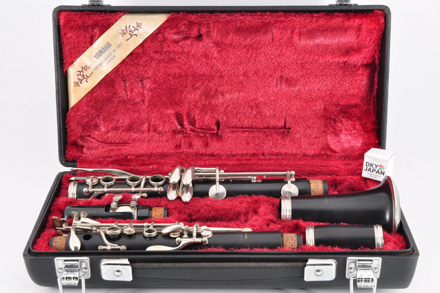 Yamaha YCL-352 Clarinet Bb Made In Japan w/Case Carry Bag Used From Japan #009528