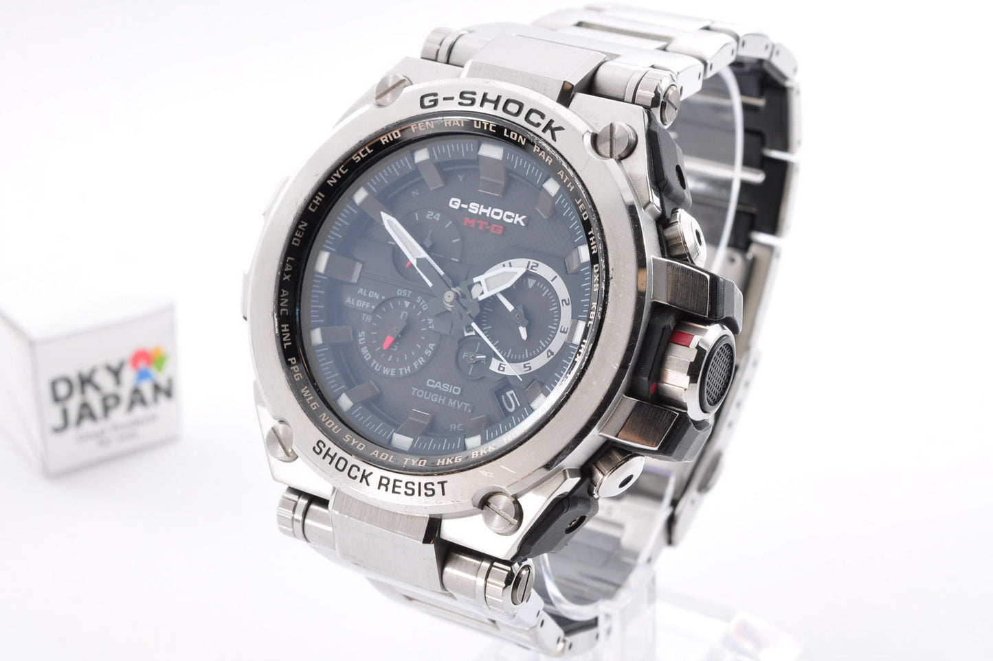 Casio G-Shock MTG-S1000D-1AJF Black dial Radio Wave Solar Watch 5369 Used From Japan