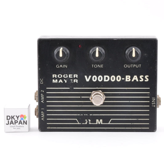Roger Mayer Voodoo Bass Distortion Active Splitter LM308N Effect Pedal Used From Japan