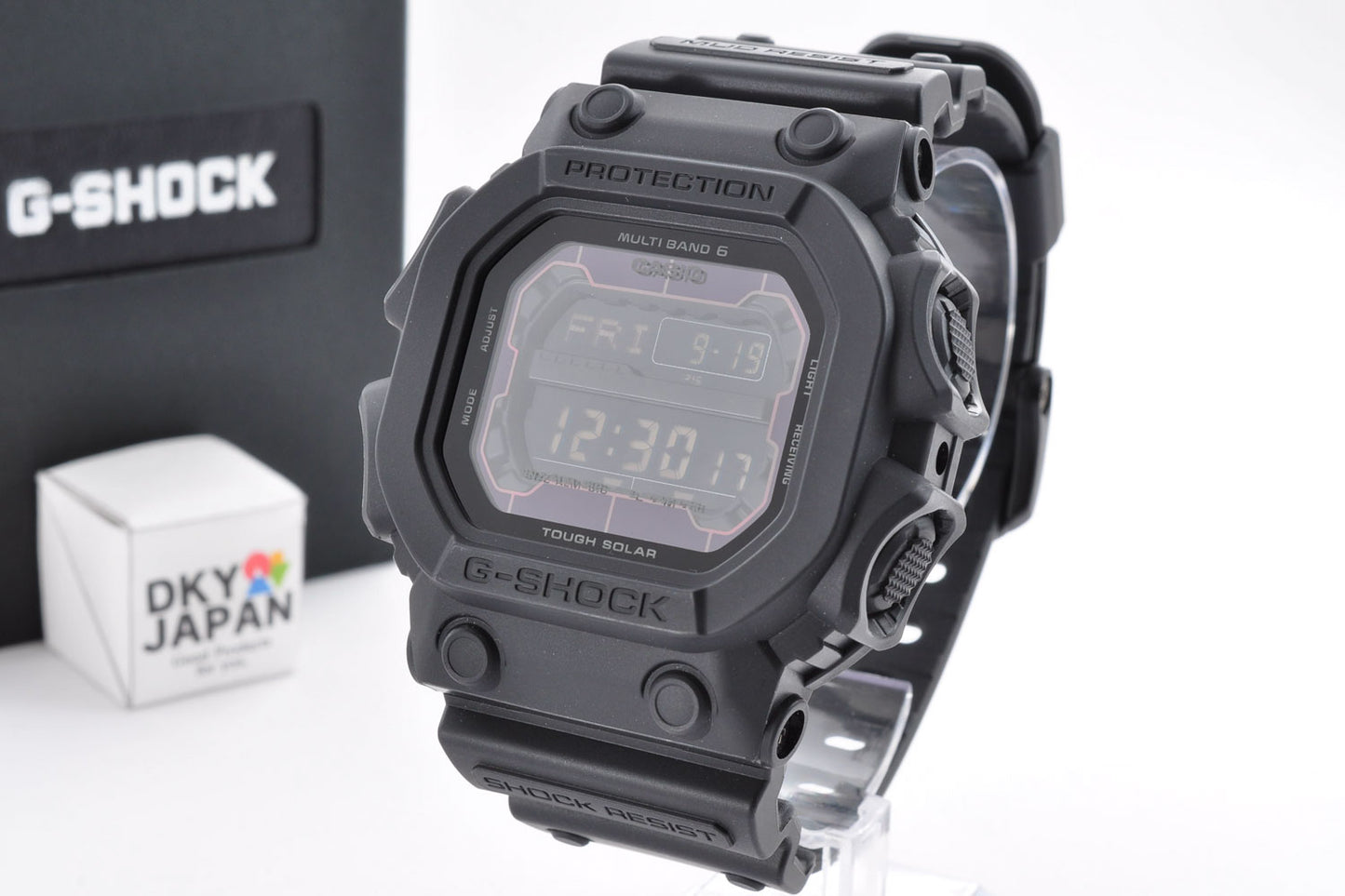 Casio G-SHOCK GXW-56BB-1JF Tough Solar Atomic Radio Big Case Digital 3220 Used From Japan