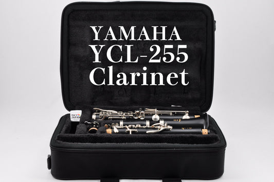 Yamaha YCL-255 Clarinet w/Casebag Mouthpiece Ligature Made In Indonesia Used From Japan #M67312