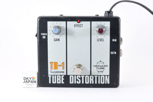 Guyatone TD-1 Vacuum Tube Distortion Guitar Effects Pedal 100v Tested Used From Japan #5903300