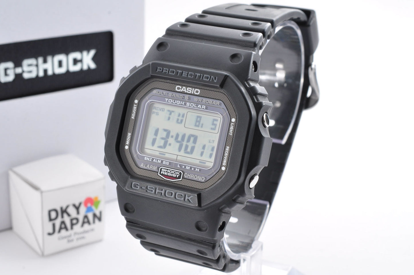 Casio G-SHOCK GW-5000U-1JF Solar Radio Men Watch Made in Japan 3495 Used From Japan