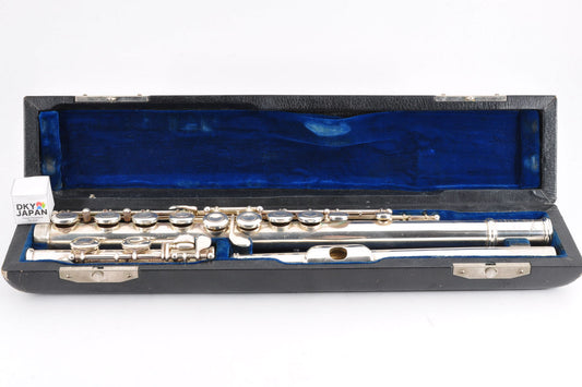 Muramatsu Standard Flute Made In Japan Tokorozawa w/Case Used From Japan #01667
