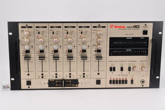 Vestax PMC-40 Professional Mixing Controller DJ Made In Japan Vintage Used From Japan #590040