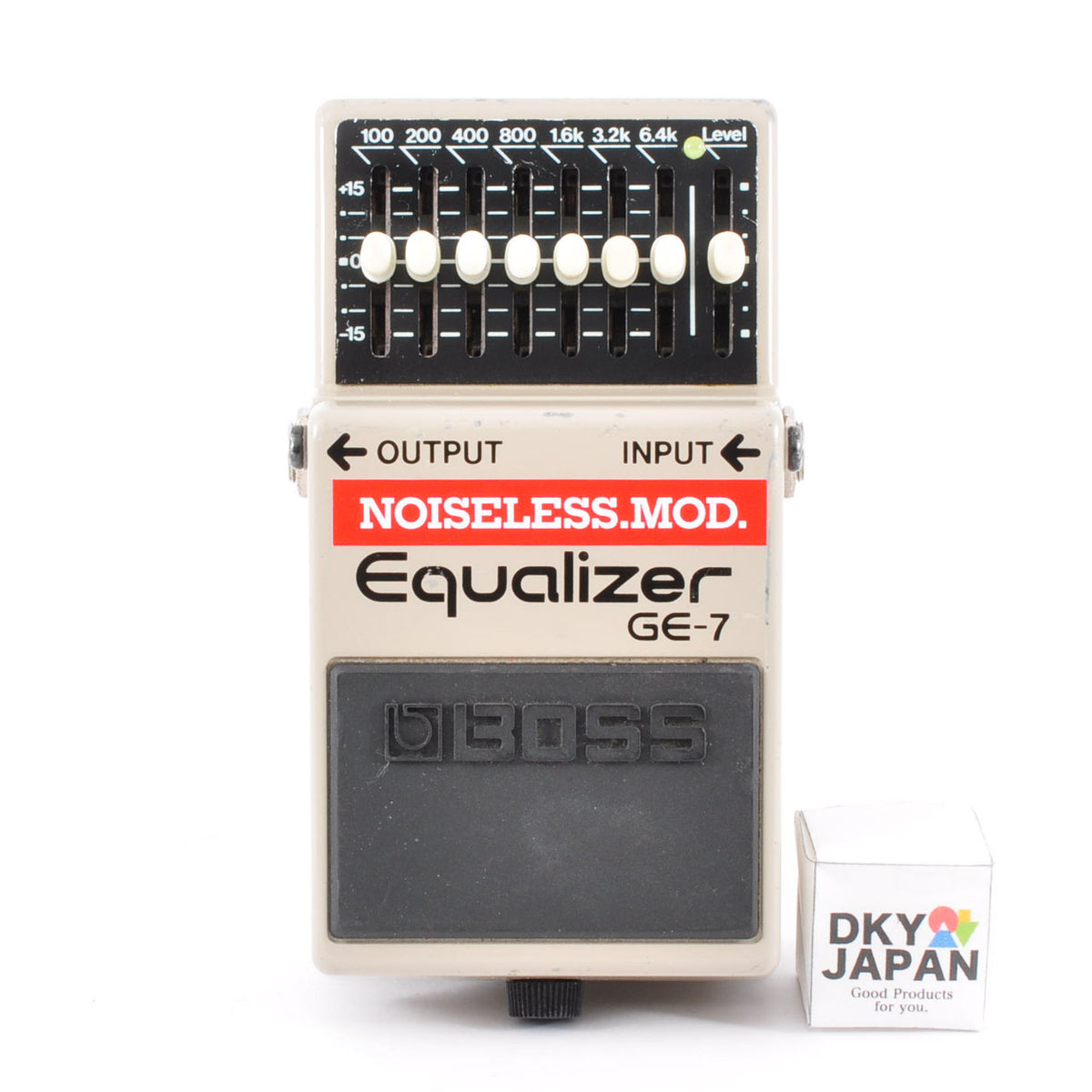 Boss GE-7 Modified Noiseless Equalizer Made in Taiwan 1997 Guitar Effects Pedal Used From Japan #GJ92984
