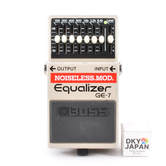 Boss GE-7 Modified Noiseless Equalizer Made in Taiwan 1997 Guitar Effects Pedal Used From Japan #GJ92984