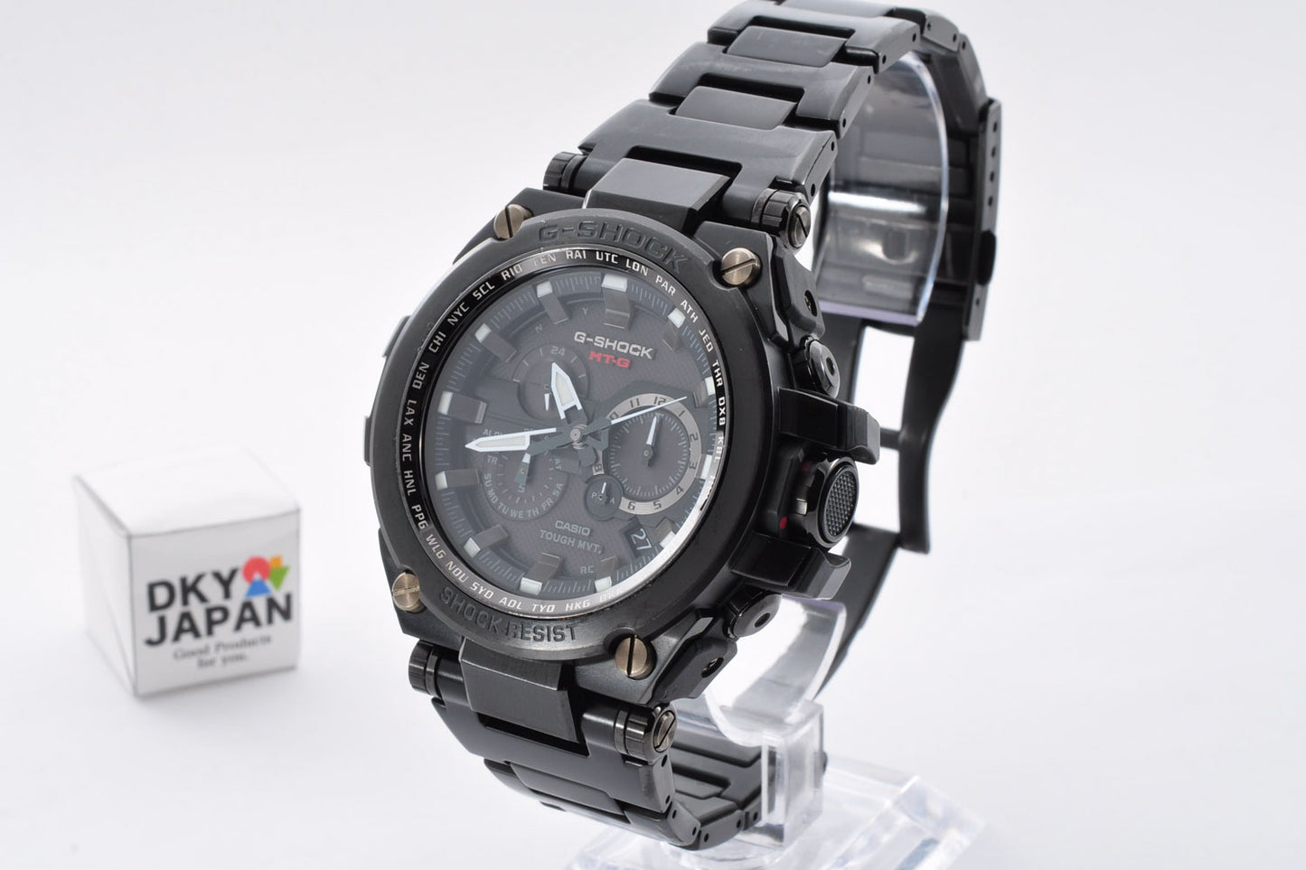 CASIO G-Shock MTG-S1000BD Radio Solar Men's Watch Black 5369 Used From Japan